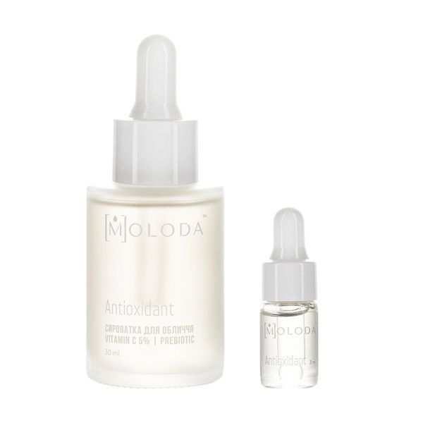 Сироватка з вітаміном С ANTIOXIDANT SERUM Vitamin C 5% | Prebiotic 13004003 фото